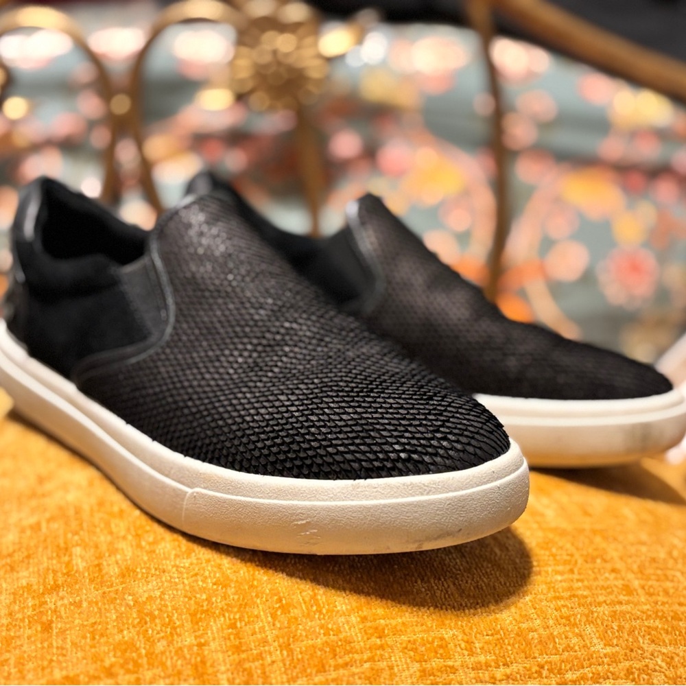 Black Vaneli Slip-on Shoes